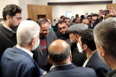 بازدید ریاست کمیسیون بهداشت و درمان مجلس به همراه معاونین وزیر بهداشت از بیمارستان خاتم الانبیاء نطنز