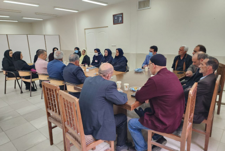 برگزاری جلسه ی هم اندیشی اعضاء انجمن خیرین سلامت علی بن ابیطالب